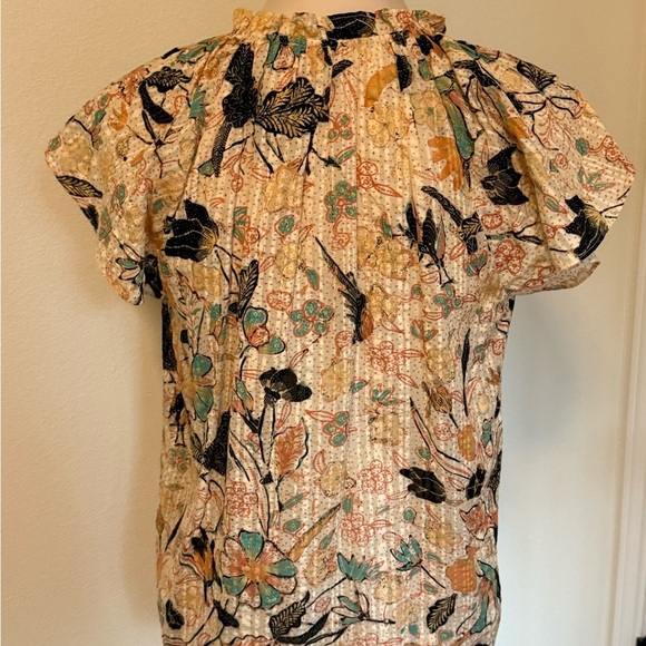 Ulla Johnson Cleo Flora Print Women's Top - Picture 7 of 13